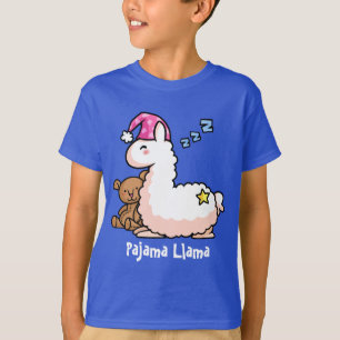 T-shirt Lama de pyjama