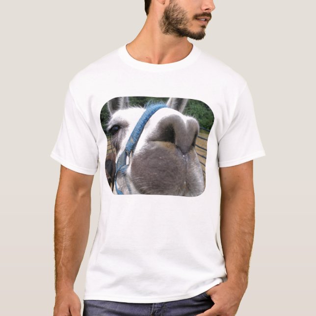 T-shirt Lama fouineur (Devant)