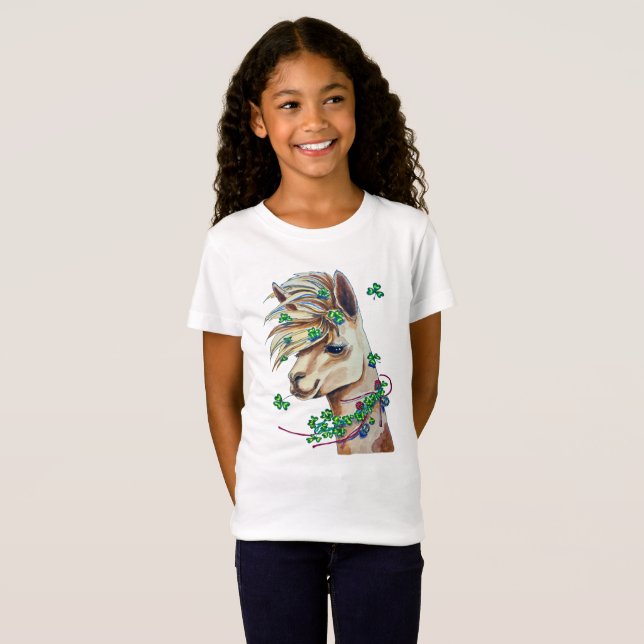 T-Shirt lama gai de ressort (Devant entier)