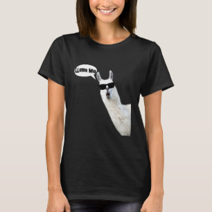 T-shirt Lama Mia avec lunettes de soleil Cool Llama Pun