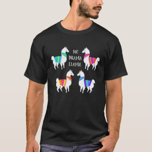 T-shirt Lama sans drame Alpagas mignons