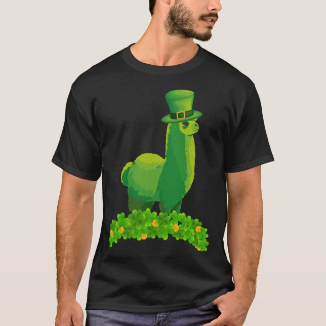 T-shirt Lama The Ultimate Guide to Celebrating St Patrick (Devant)