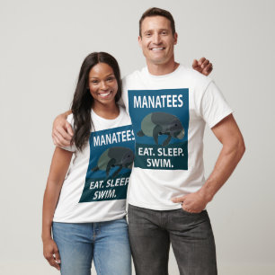T-shirt Lamantin Animal Aquatique