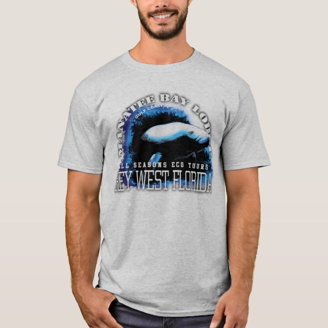 T-shirt lamantin Key West (Devant)