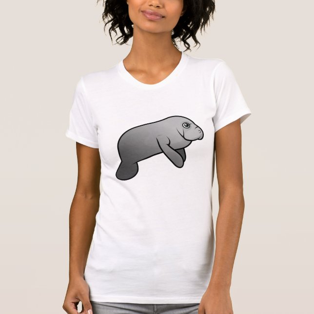 T-shirt Lamantin mignon (Devant)