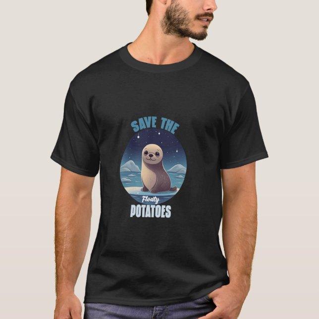 T-shirt Lamantins des vaches marines (Devant)