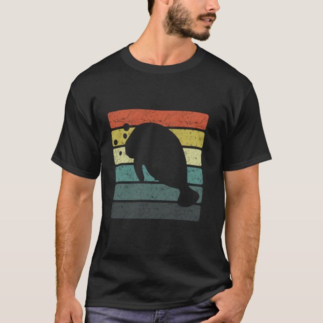 T-shirt Lamantins Lamantin Vache de Mer (Devant)