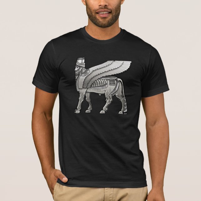 T-shirt Lamassu taureau ailé babylonien (Devant)