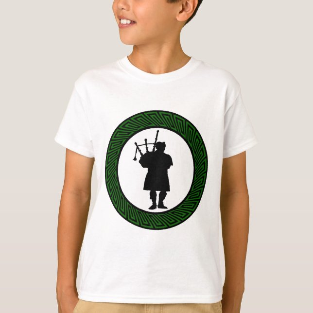 T-SHIRT L'ÂME DE CORNEMUSES (Devant)