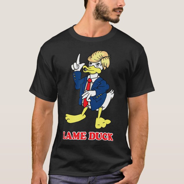 T-shirt Lame Duck Donald Trump (Devant)
