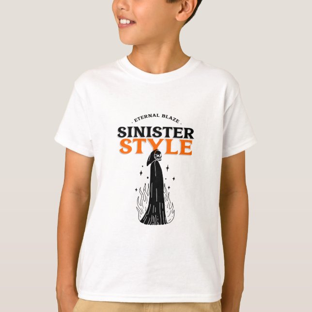 T-shirt Lame éternelle - Style sinistre (Devant)