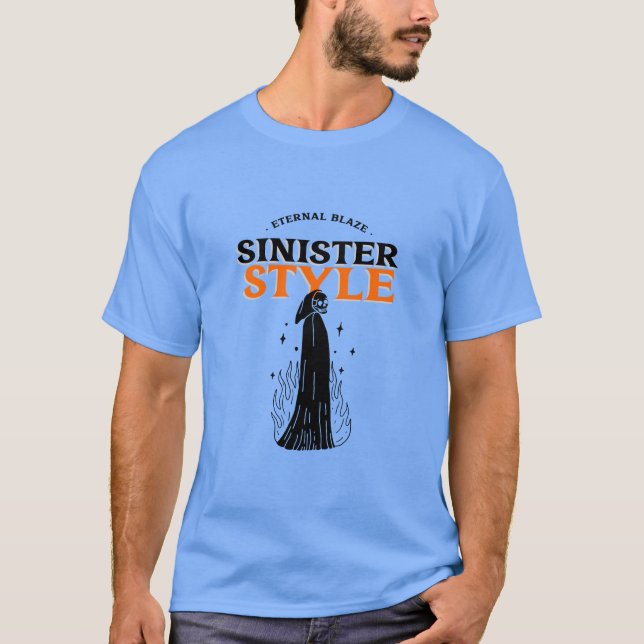 T-shirt Lame éternelle - Style sinistre (Devant)