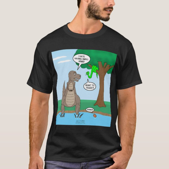 T-shirt Lamentation du T-Rex (Devant)