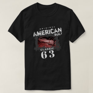 T-shirt L'Américain original a établi l'avant de Chevy d