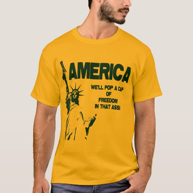 T-SHIRT L'AMÉRIQUE (Devant)