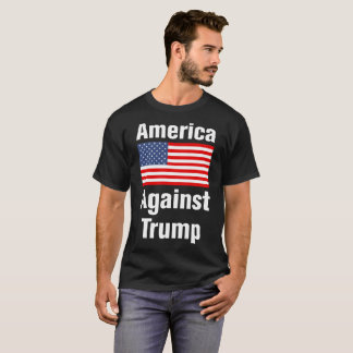 T-shirt L'Amérique contre Trump