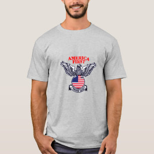 T-shirt L'Amérique d'abord Trump 2020