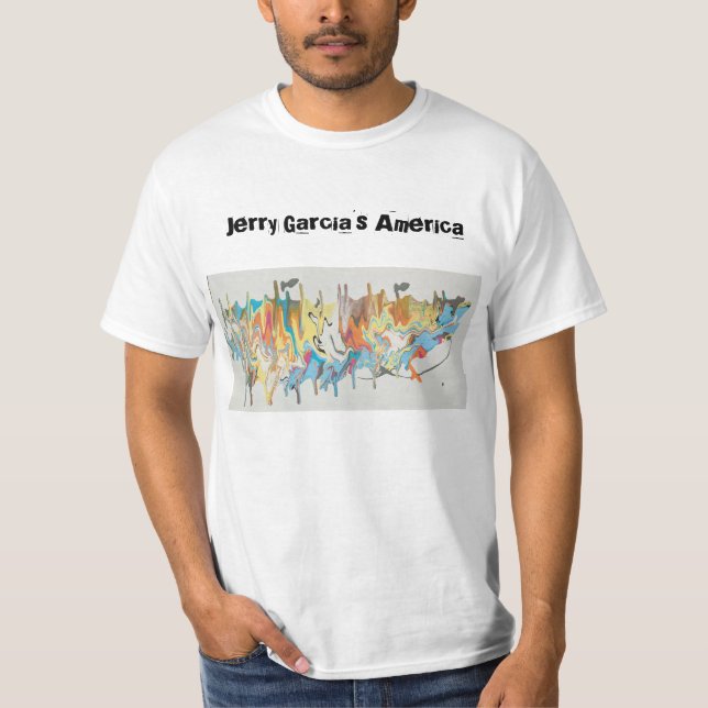 T-shirt L'Amérique de Jerry Garcia (Devant)