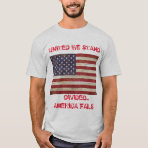 T-shirt L'Amérique divisée échoue