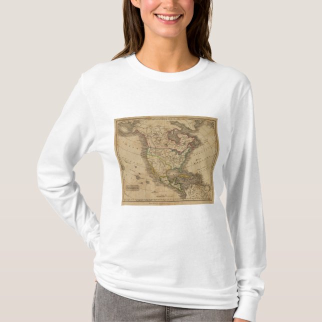 T-shirt L'Amérique du Nord 14 (Devant)