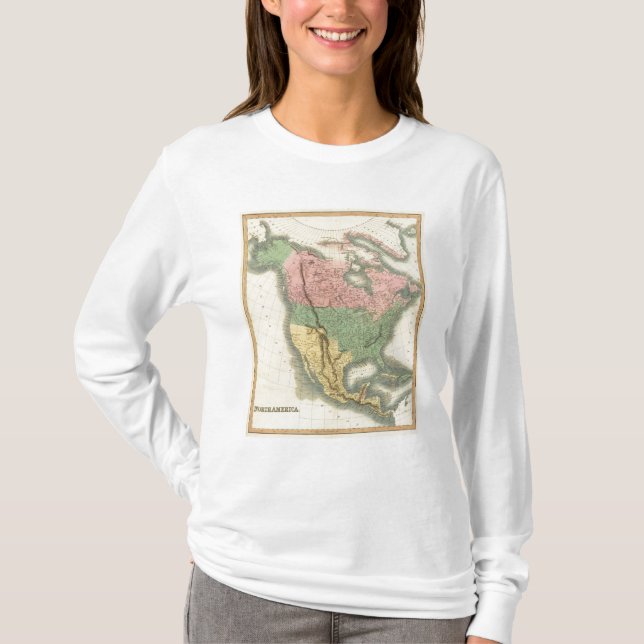 T-shirt L'Amérique du Nord 2 (Devant)