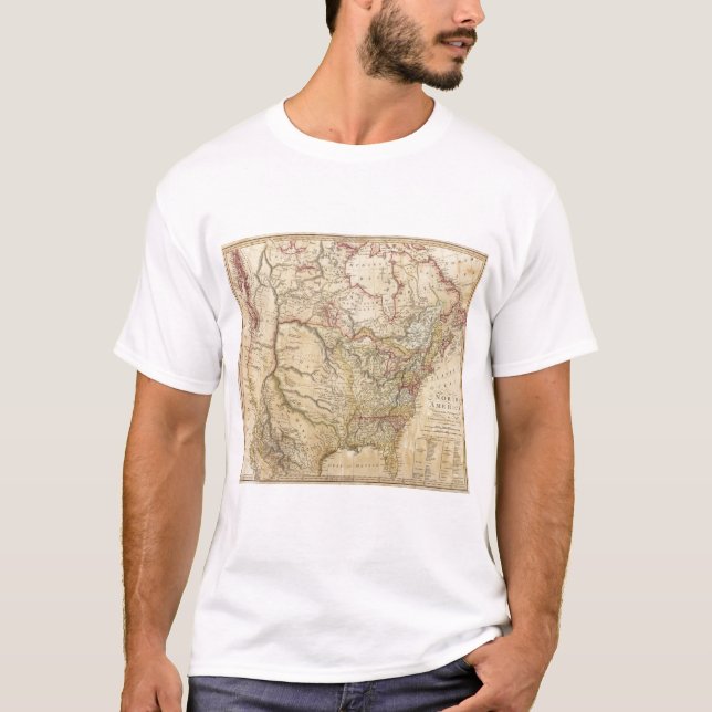 T-shirt L'Amérique du Nord 26 (Devant)