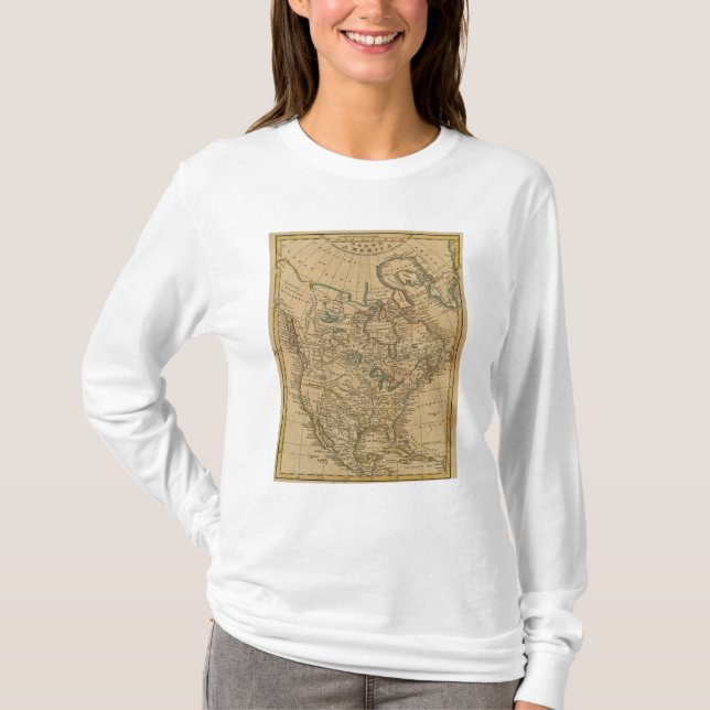 T-shirt L'Amérique du Nord 3 (Devant)