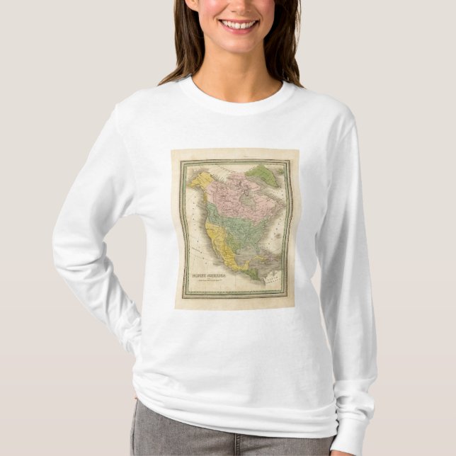 T-shirt L'Amérique du Nord 43 (Devant)