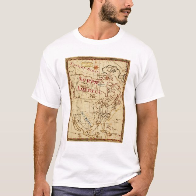 T-shirt L'Amérique du Nord 8 (Devant)