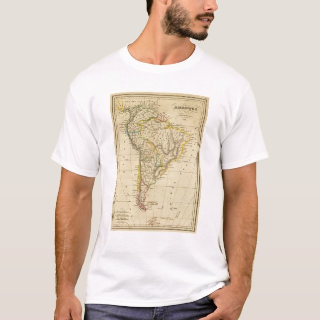 T-shirt L'Amérique du Sud 18 (Devant)