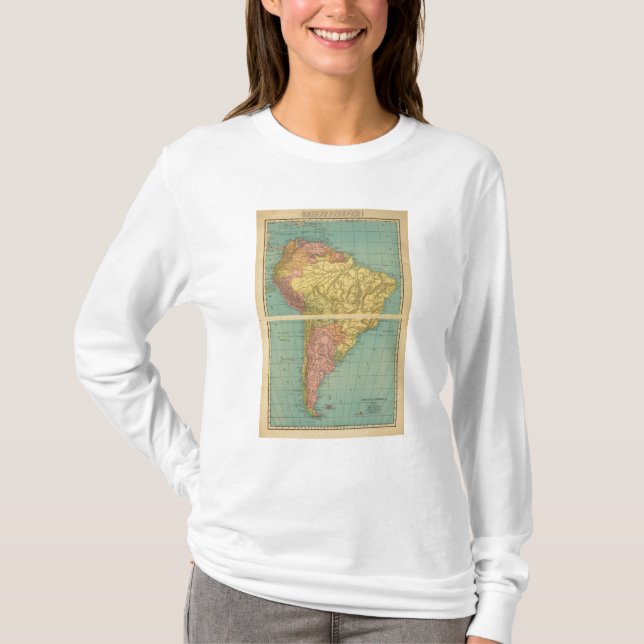 T-shirt L'Amérique du Sud 20 (Devant)