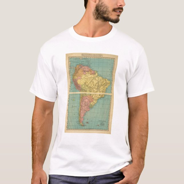 T-shirt L'Amérique du Sud 20 (Devant)