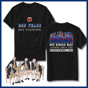 T-shirt L'Amérique n'a pas de jour de protestation du roi