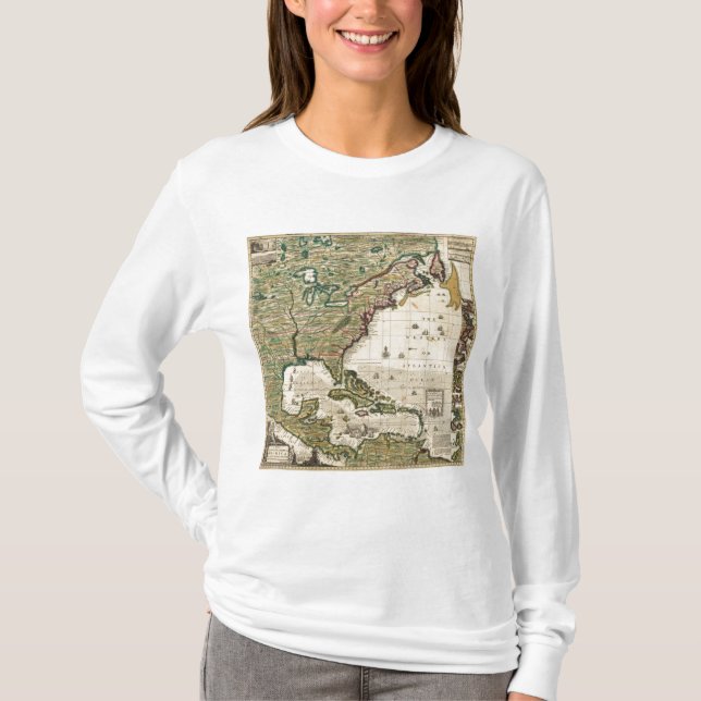 T-shirt L'Amérique Septentrionalis (Devant)