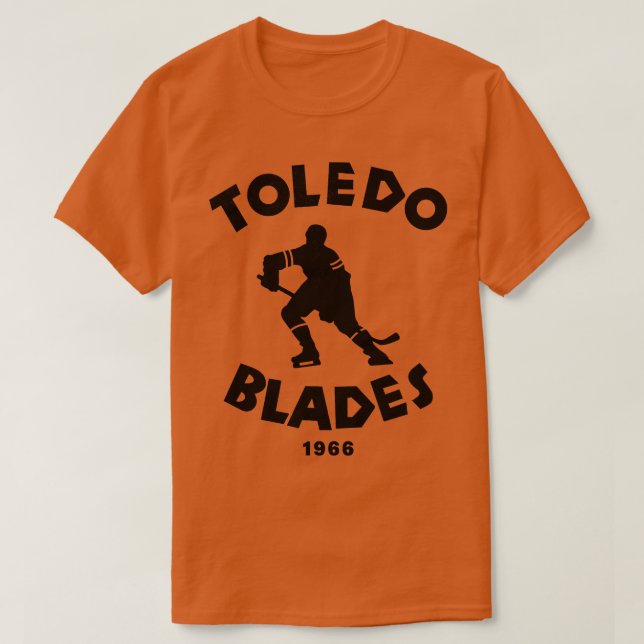 T-shirt Lames Toledo Défaut Hockey IHL 1966 (Design devant)