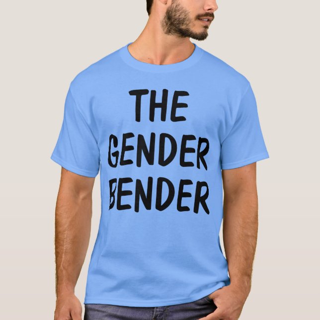 T-shirt L'ami citation Gender Bender (Devant)