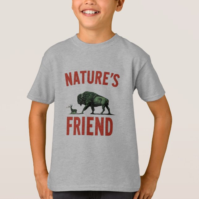 T-shirt "L'ami de la nature" (Devant)