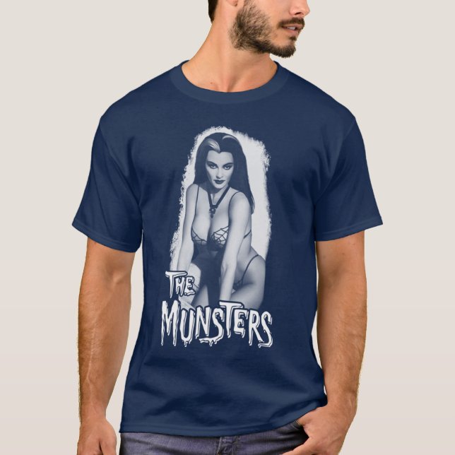 T-shirt L'ami des Munsters rétro (Devant)