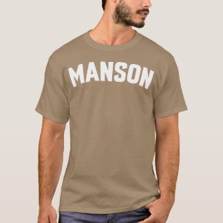 T-shirt l'ami des stars masculines des années 80 de MANSON