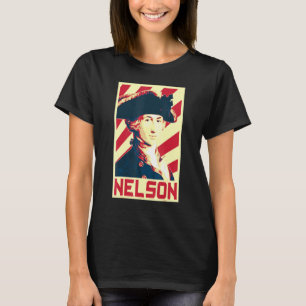 T-shirt L'amiral Horatio Nelson Propagande du drapeau brit