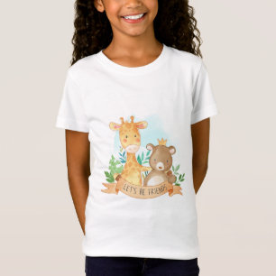 T-Shirt L'amitié des animaux de dessin animé
