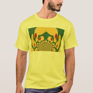 T-shirt L'amour à Rasta Couleurs : Coeurs de reggae