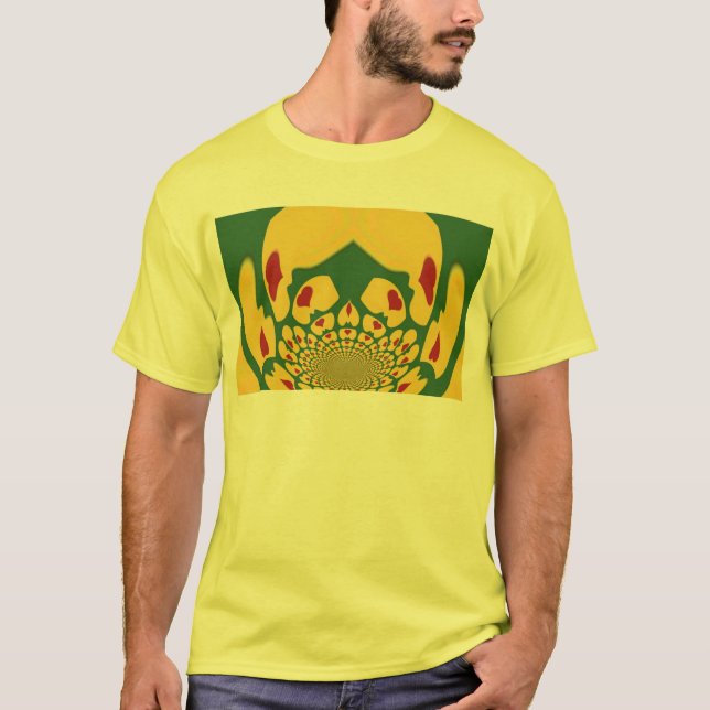 T-shirt L'amour à Rasta Couleurs : Coeurs de reggae (Devant)