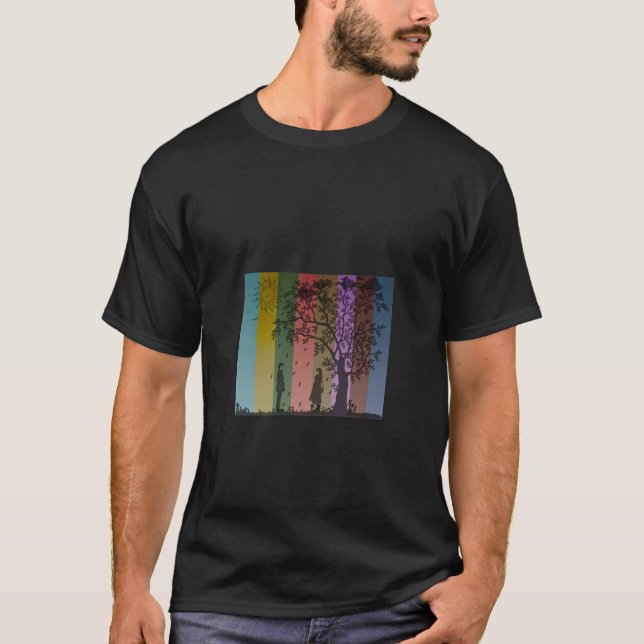T-shirt L'amour à travers les saisons (Devant)