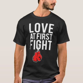 T-shirt L'Amour Au Premier Combat - Boxe