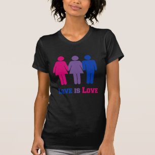 T-shirt L'amour bisexuel est amour
