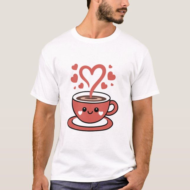 T-shirt L'amour brasse la chemise (Devant)