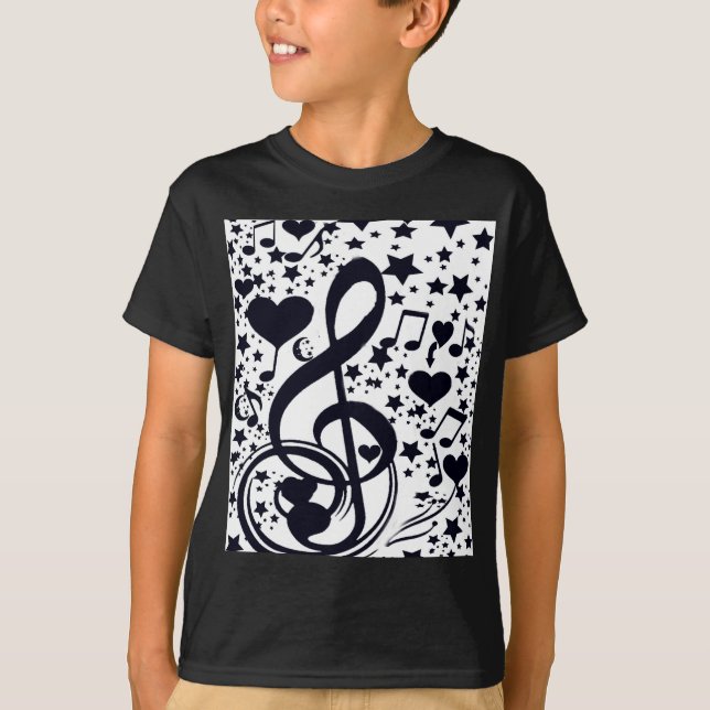 T-shirt L'Amour Brille_ (Devant)