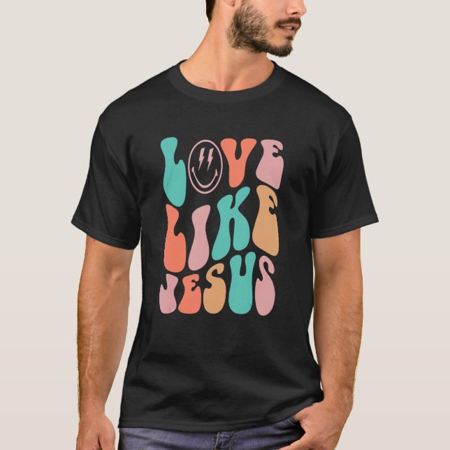 T-shirt L'amour comme Jésus (Devant)
