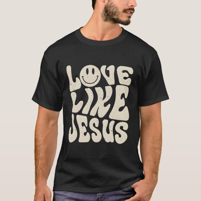 T-shirt L'amour comme Jésus (Devant)